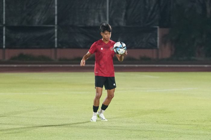 Pemain timnas U-17 Indonesia, Figo Dennis.