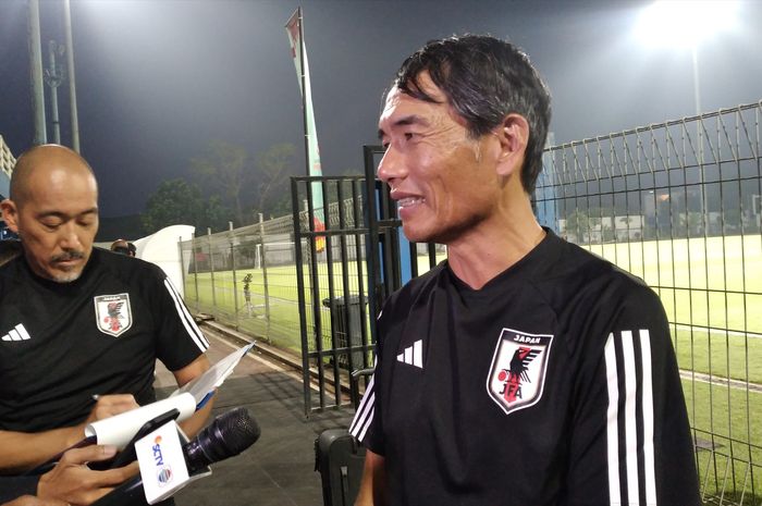 Pelatih timnas Jepang, Yoshiro Moriyama.