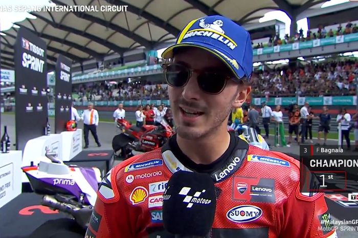 Pembalap Ducati Lenovo, Francesco Bagnaia