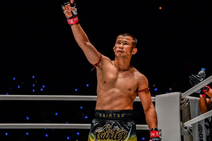 Mantan juara dunia kelas bantam Muay Thai ONE Championship, Nong-O Hama.