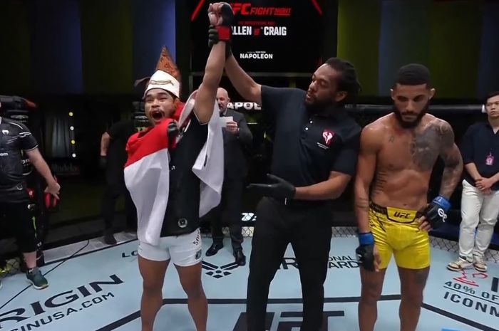 Tak Lama setelah Jeka Saragih Bilang Indonesia Diremehkan, Langsung Diejek  Lawannya Tak Pantas di UFC - Bolasport.com