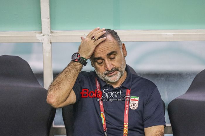 Pelatih Timnas U-20 Iran, Hossein Abdi.