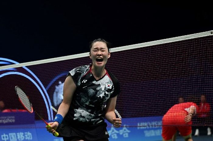 Pebulu tangkis tunggal putri Korea Selatan, Kim Ga-eun, tumbang pada babak pertama China Open 2024