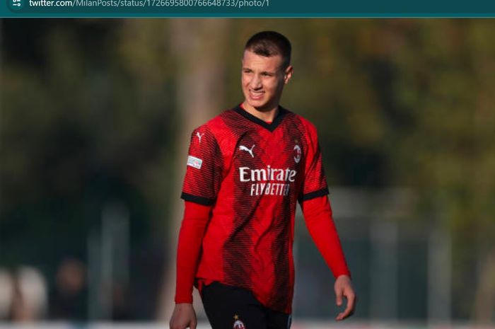 Penyerang AC Milan Primavera, Francesco Camarda, siap menjalani debut di tim senior pada laga melawan Fiorentina dalam lanjutan Liga Italia 2023-2024.