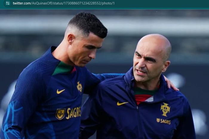 Pelatih timnas Portugal, Roberto Martinez, mengaku takjub dengan karakter yang ditampilkan Cristiano Ronaldo di usianya yang sudah 39 tahun.