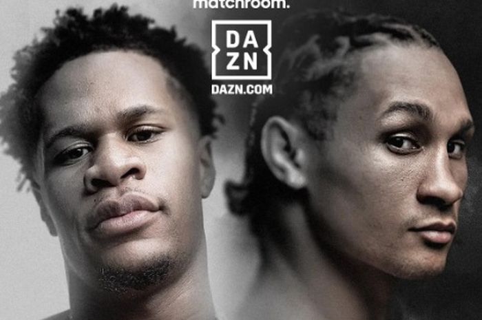 Mantan juara dunia sejati tinju kelas ringan, Devin Haney (kiri), mencopot semua sabuknya demi menantang juara kelas ringan super, Regis Prograis. 