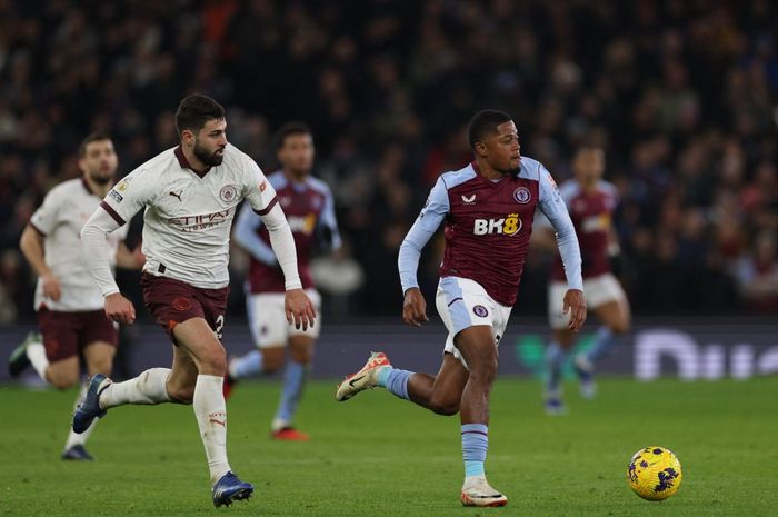 Winger Aston Villa, Leon Bailey, menjadi momok bagi Man City lantaran gol tunggalnya mampu menumbangkan sang juara bertahan di Villa Park, Rabu (6/12/2023) atau Kamis dini hari WIB.