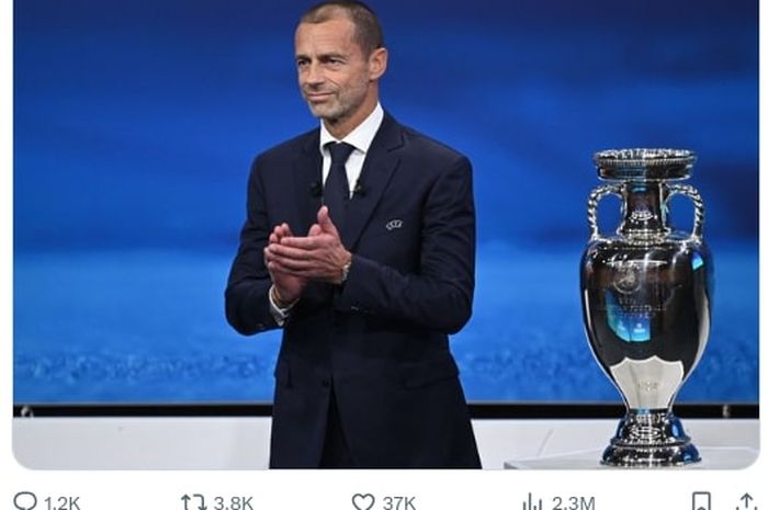 Presiden UEFA, Aleksander Ceferin, menganggap European Super League sebagai Liga Zombi dan menyatakan sepak bola tidak untuk dijual.