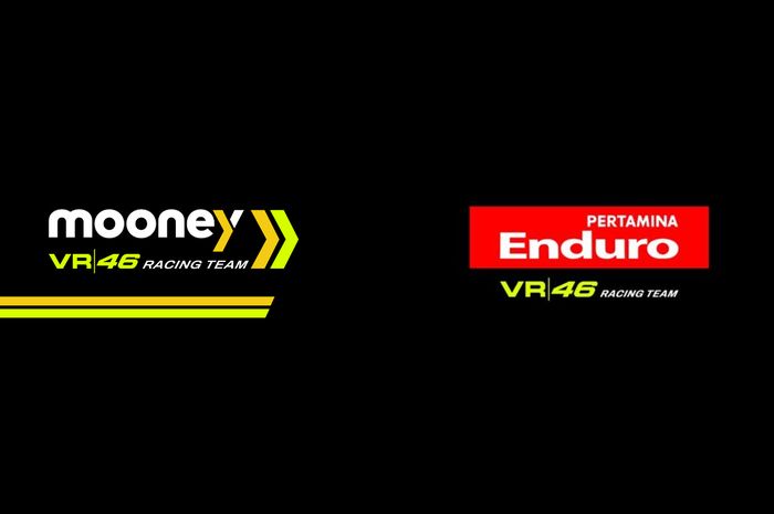 Perubahan logo tim VR46 jelang MotoGP 2024. VR46 bekerja sama dengan jenama asal Indonesia yaitu Pertamina Enduro mulai musim depan.