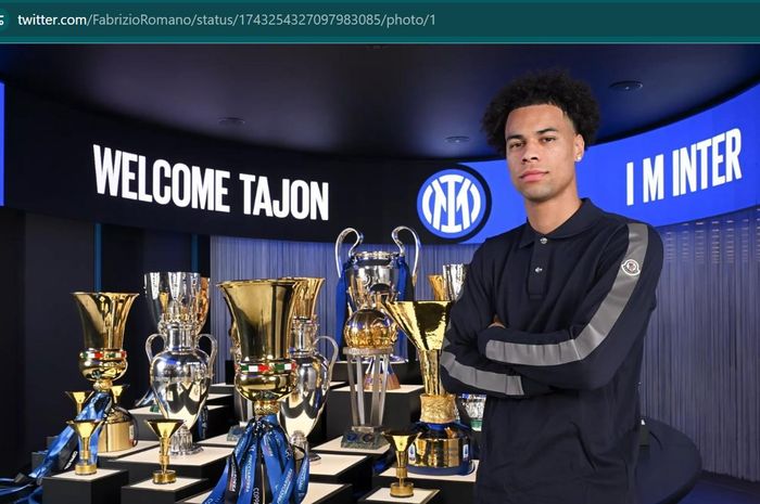 Inter Milan meresmikan penandatanganan Tajon Buchanan dari Club Brugge pada bursa transfer musim dingin 2024.