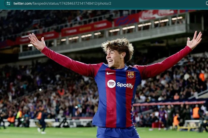 Penyerang Barcelona U-19, Marc Guiu, turut dibawa Xavi Hernandez untuk laga melawan Osasuna di Piala Super Spanyol 2023-2024.