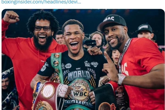 Eks lawan Mike Tyson, Roy Jones Jr tak bisa melihat sosok yang bisa kalahkan calon musuh Ryan Garcia, Devin Haney.