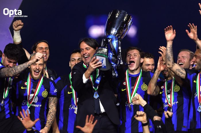 Inter Milan berambisi untuk mengawinkan gelar Piala Super Italia dengan trofi scudetto pada musim 2023-2024.