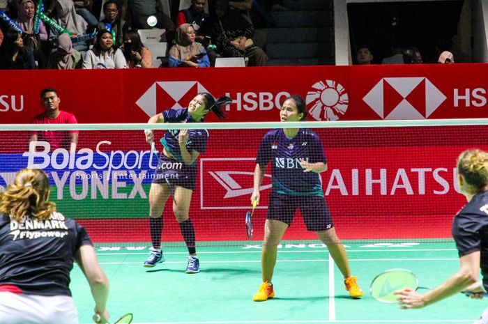 Ganda putri Indonesia, Jesita Putri Miantoro/Febi Setianingrum bubar jalankan unggulan pertama dan maju ke final Kaohsiung Masters 2024.