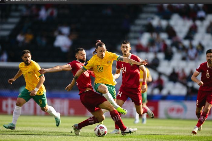 Gelandang Australia, Jackson Irvine, menebar ancaman kepada Timnas Bahrain.