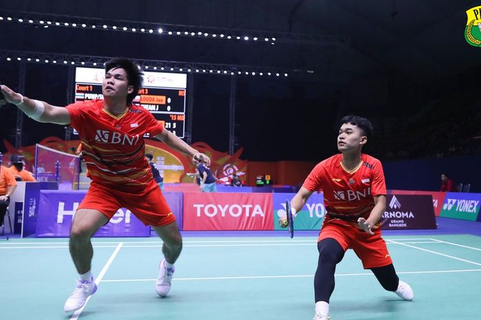 Ganda putra Indonesia, Daniel Marthin dan Leo Rolly Carnando, tersingkir pada babak pertama French Open 2024