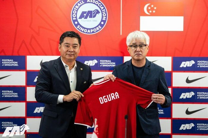 Timnas Singapura mengumumkan pelatih anyarnya asal Jepang yakni Tsutomu Ogura.