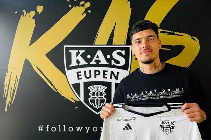 Pemain timnas Indonesia Shayne Pattynama resmi bergabung ke klub Belgia, KAS Eupen