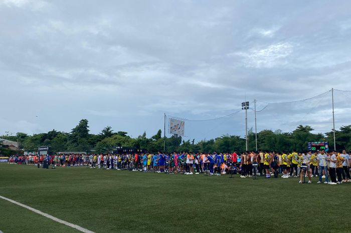 Liga TopSkor U-17 digelar di ATG Sentul, Jawa Barat, Minggu (4/2/2024)