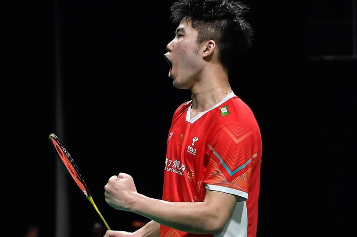 Tunggal putra China, Weng Hong Yang, memberi skor sadis 21-3 kepada Christo Popov di final Swiss Open 2025