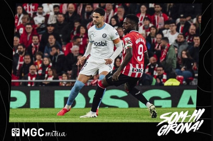 Girona mengalami kekalahan saat menghadapi Athletic Bilbao pada lanjutan Liga Spanyol di San Mames (19/2/2024), Real Madrid dan Barcelona ikut bahagia.