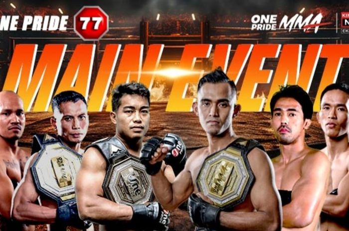 One Pride MMA 77 King Size New Champion, Sabtu (2/3/2024) di Jakarta, akan menjadi ajang pertarungan para raja dari berbagai divisi.