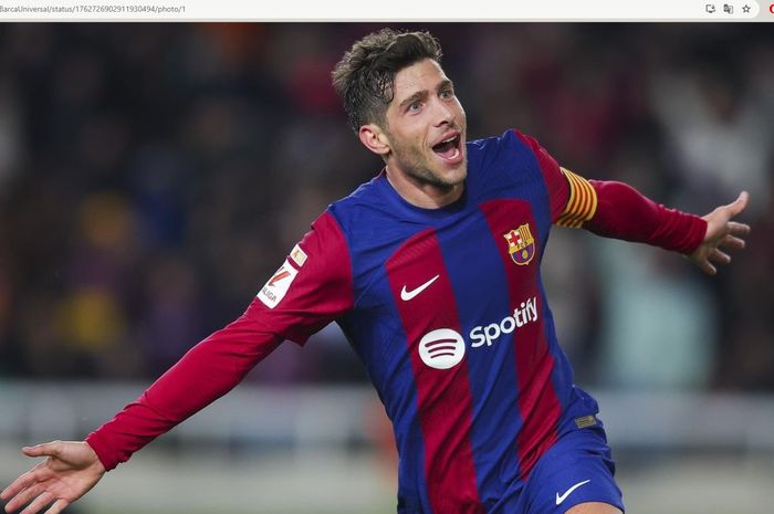 Kapten Barcelona, Sergi Roberto, menolak tawaran hijrah ke Arab Saudi karena takut istrinya orang Israel.