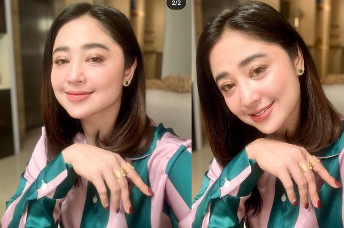 Dewi Perssik beri pesan pada Presiden dan Wakil Presiden yang telah dilantik hari ini.