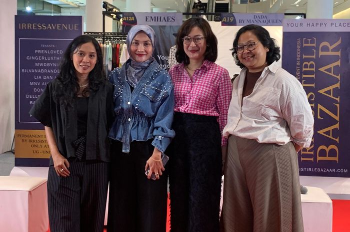 Redaksi NOVA saat dijumpai di Senayan Park, Jakarta, Sabtu (2/3/2024).