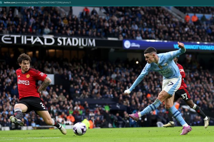 Akibat tumbang dari Manchester City, Man United jadi melupakan 143 sejarah terdahulu.