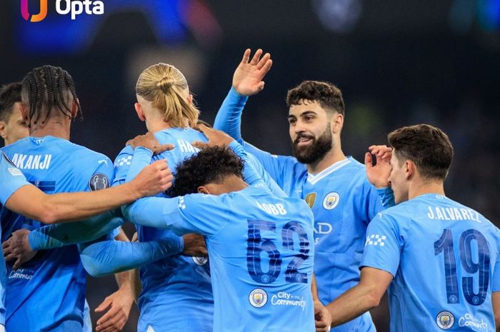 Manchester City berhasil melaju ke perempat final Liga Champions 2023-2024 setelah menghajar FC Copenhagen 3-1 pada leg kedua babak 16 besar.