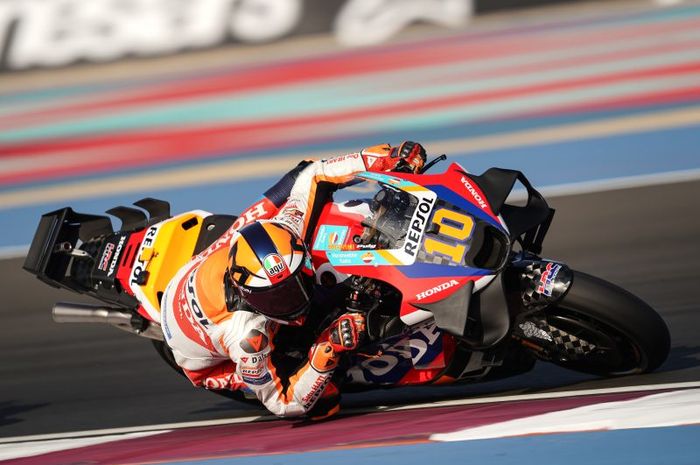 Adik Valentino Rossi, Luca Marini masih menemukan sisi positif kendati belum berhasil petik poin di MotoGP Amerika 2024.