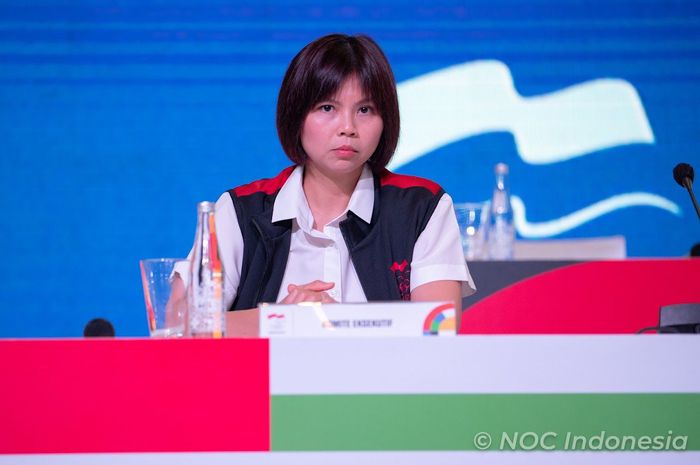 Mantan ganda putri Indonesia, Greysia Polii, terpilih menjadi anggota Komite Eksekutif NOC Indonesia periode 2024-2027 dalam Kongres Luar Biasa KOI, Jumat (8/3/2024).