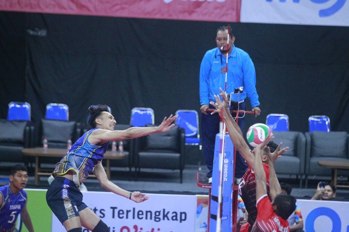 Suasana pertandingan Final Four Nusantara Cup 2024.