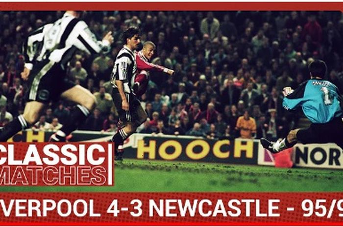 Duel Liverpool vs Newcastle United yang berakhir dengan skor 4-3 terjadi pada 3 April 1996 di Anfield.