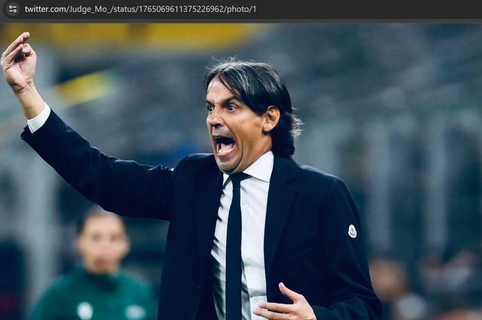 Pelatih Inter Milan, Simone Inzaghi, mengaku kecewa dengan hasil tak maksimal yang diperoleh I Nerazzurri di laga pembuka Liga Italia 2024-2025.