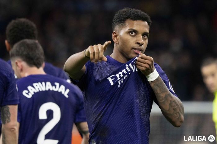 Rodrygo Goes menghadapi kondisinya disisihkan Real Madrid yang bersiap menyambut Kylian Mbappe.