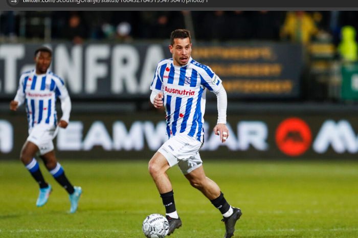 Gelandang Timnas Indonesia yang kini memperkuat SC Heerenveen, Thom Haye.