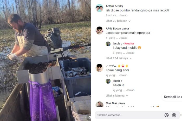 Sosok Jacob C, TikToker yang viral.