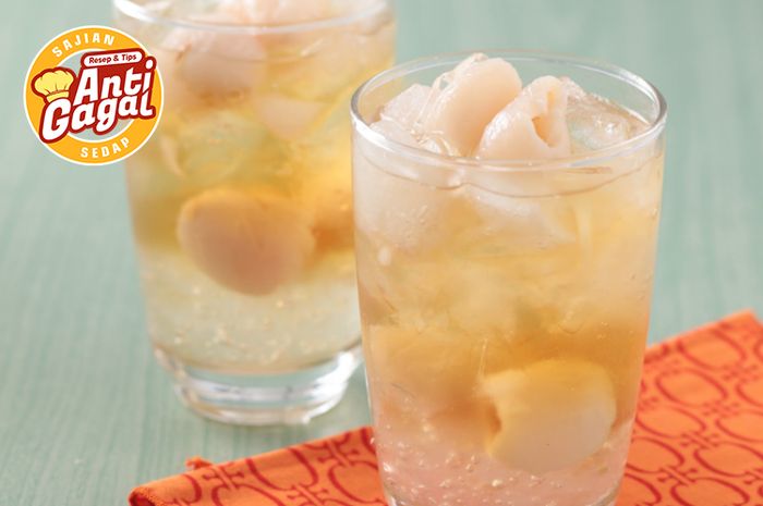 Honey Lychee Jelly Tea