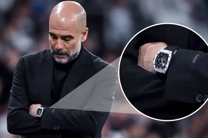 Pelatih Manchester City, Pep Guardiola, memakai salah satu jam paling langka di dunia selama pertandingan melawan Real Madrid di Liga Champions.