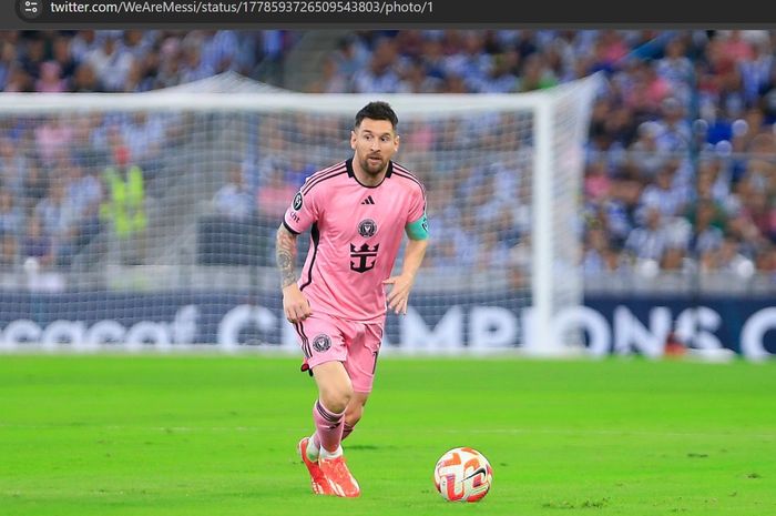 Lionel Messi gagal meloloskan Inter Miami ke Piala Champions CONCACAF usai kalah 1-3 dari Monterrey.