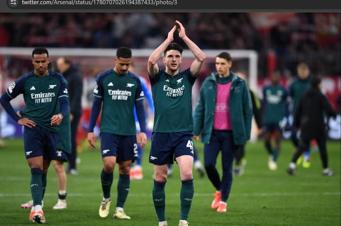 Arsenal resmi tersingkir dari Liga Champions setelah kalah agregat 2-3 dari Bayern Muenchen di perempat final.