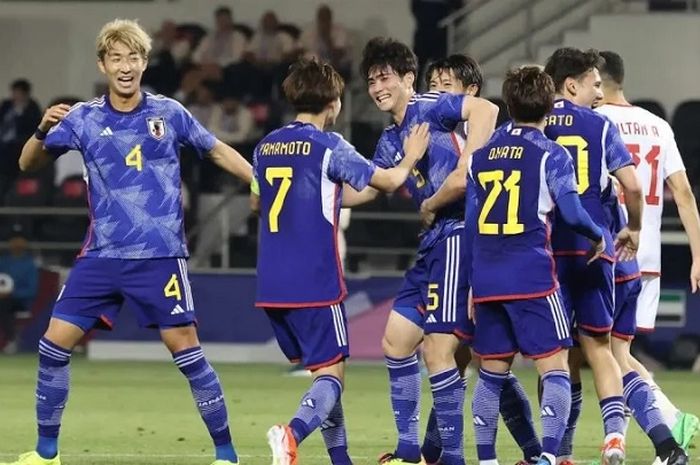 Laga perempat final Piala Asia U-23 2024, Timnas U-23 Qatar Vs Timnas U-23 Jepang, Kamis (25/4/2024).