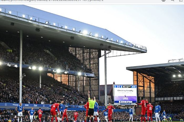 Liverpool menelan kekalahan 0-2 dari Everton di Goodison Park dalam lanjutan Liga Inggris 2023-2024, Kamis (25/4/2024) dini hari WIB.