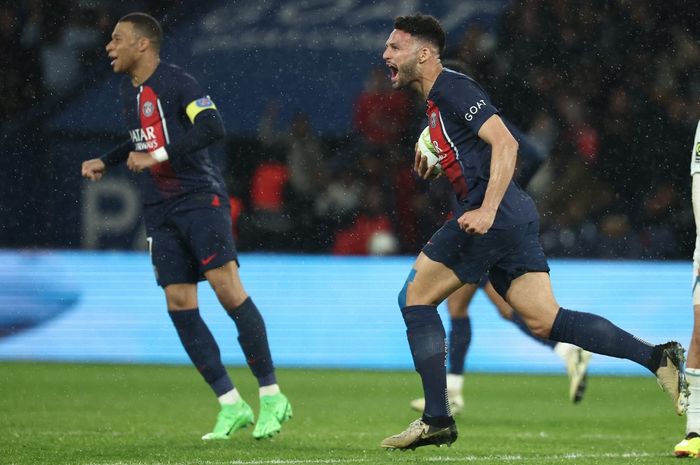 Junior Cristiano Ronaldo di timnas Portugal, Goncalo Ramos (kanan), selamatkan PSG dari kekalahan melawan Le Havre di Liga Prancis (27/4/2024). Hasil ini menunda perayaan gelar Kylian Mbappe dkk.