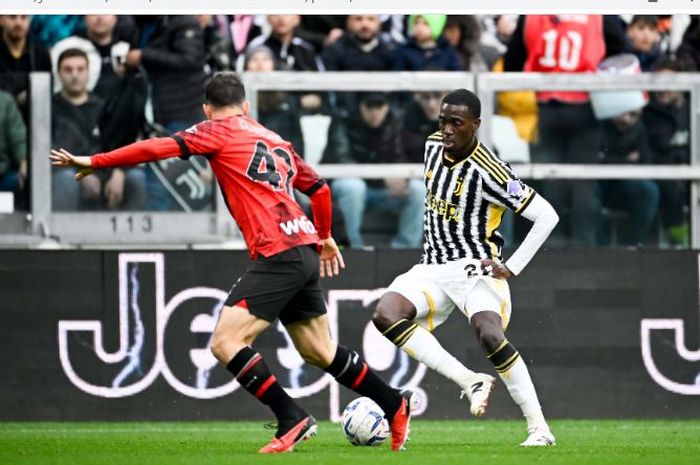 Duel Juventus vs AC Milan dalam lanjutan Liga Italia berakhir imbang 0-0, Sabtu (27/4/2024) malam WIB.