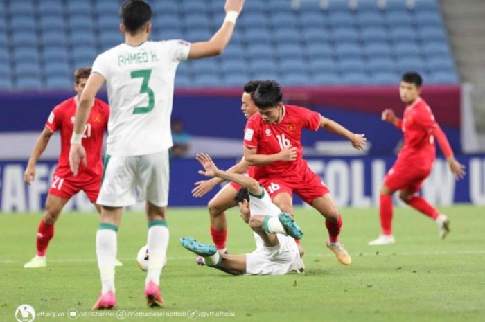 Timnas U-23 Vietnam tersingkir di babak perempat final Piala Asia U-23 2024 usai kalah 0-1 melawan Irak U-23.