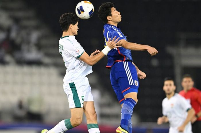 Jepang vs Irak pada laga semifinal Piala Asia U-23 2024 Qatar di Stadion Jassim Bin Hamad, Senin (29/4/2024) malam waktu setempat.