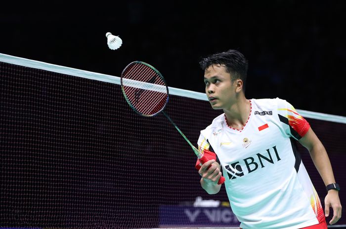 Pebulu tangkis tunggal putra Indonesia, Anthony Sinisuka Ginting, akan tampil pada hari kedua Singapore Open 2024